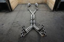 Aftermarket Billy Boat/ Dynatech X Pipe Exhaust System Corvette C6 2005-08 *Note