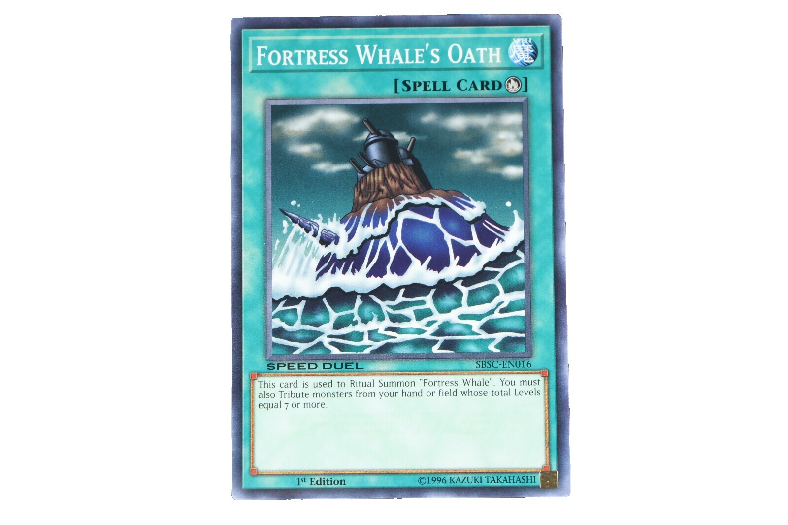 fortress whale yugioh card Mega LED9-EN016 Ultra Rare 1st Edition Near Mint All cards will be carefully packed for safe transit. YUGIOH CITADEL WHALE LDS1 BLUE