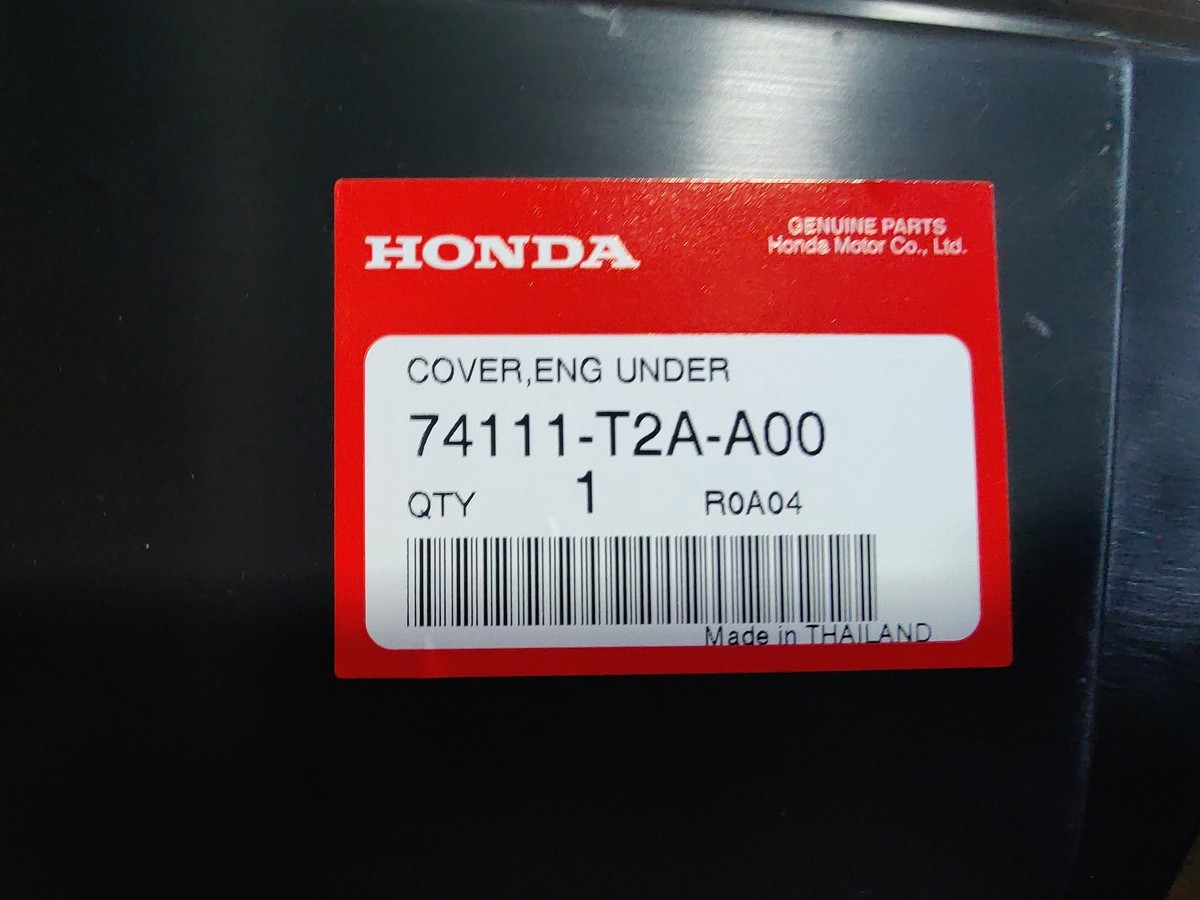 Genuine OEM Honda 74111-T2A-A00 Lower Engine Cover 2013-2017