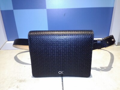Calvin Klein Black embossed logo Casual Removable bag waist Belt size‎ S/M new Amazon.com: BELT BAG FLAP OVER: Clothing, Shoes & Jewelry main image 2