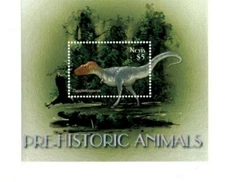 Nevis - 2005 -  Dinosaurs   - Souvenir Sheet  - MNH