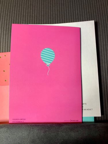 Happy Birthday Card! Gorgeous Balloon Shaker Card! Gold Confetti Stunning! - Picture 3 of 6