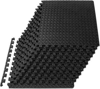 Puzzle Exercise Mat ½ in, EVA Interlocking Foam Floor Tiles for Home Gym, Mat