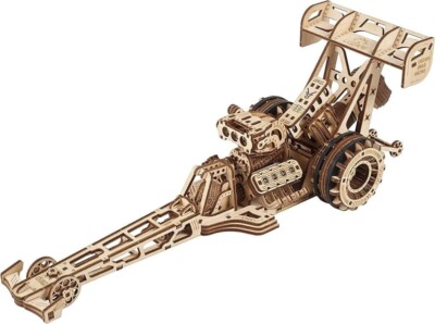 Ugears Top Fuel Dragster Wooden Mechanical Model Kit [UTG0097]