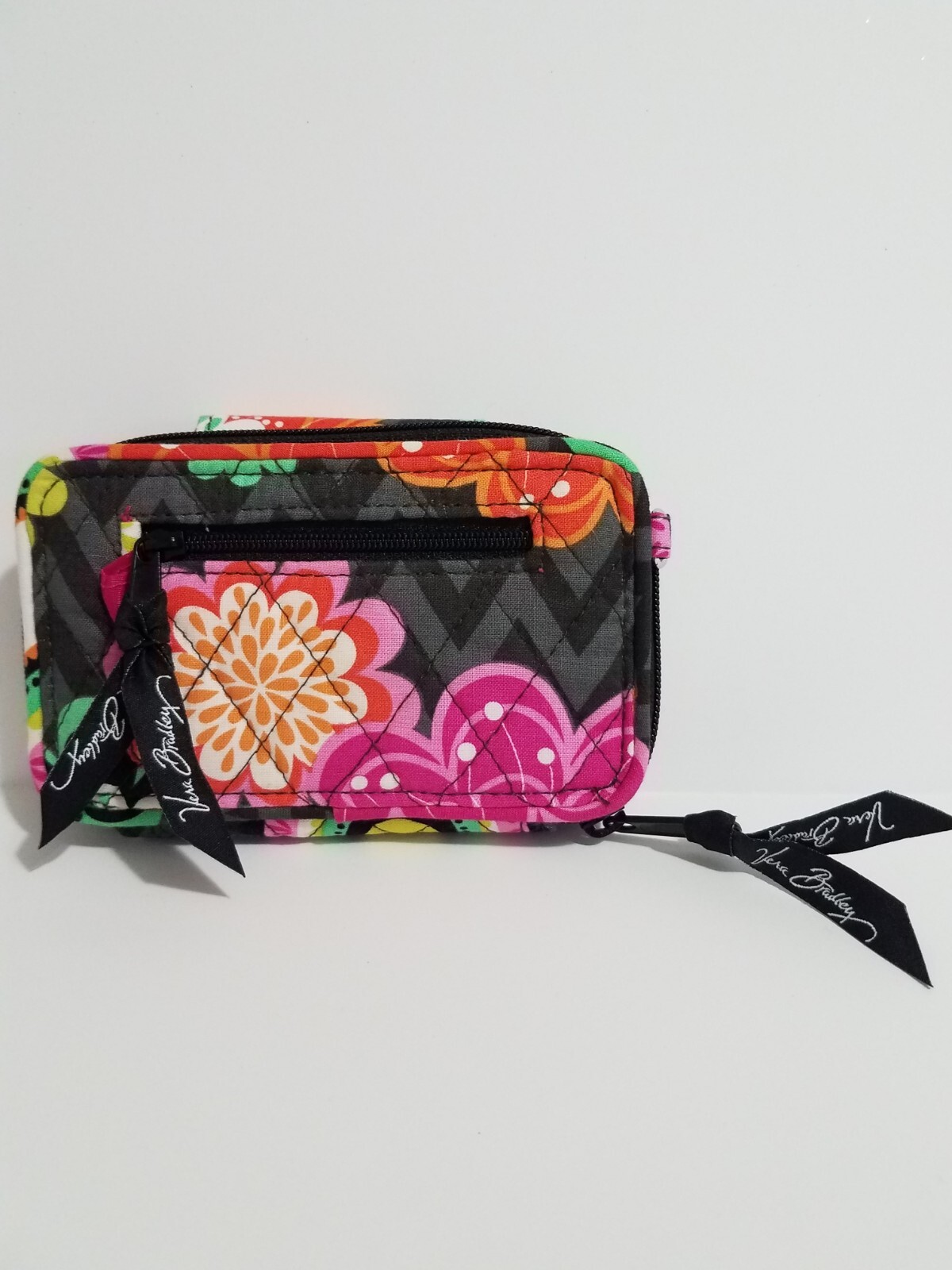 Vera Bradley Small ZipAround Wallet Quilted Floral Gem