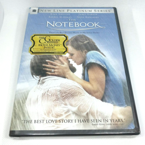 The Notebook DVD 2004 Wide Full Screen Edition New Line Platinum - Picture 1 of 4