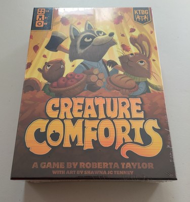 Creature Comforts Kickstarter Edition Kinder Tisch Board Gaming Brandneu