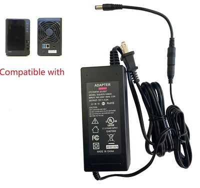 AC Adapter For Synology Diskstation DS214 DS214+ DS214SE DS214PLAY Disk Station