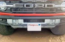 Quick Release Front License Plate Holder Bracket For 2022-24 Ford Bronco Raptor Quick Release Front License Plate Holder Bracket For 2022-24 Ford Bronco Raptor