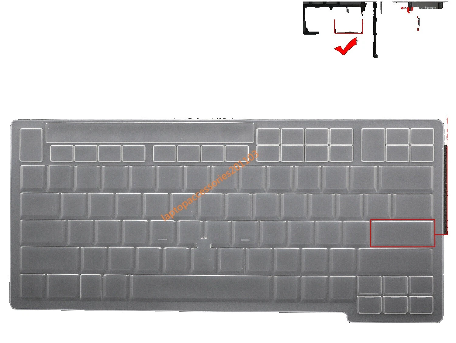 Protector de teclado del ordenador portátil Protectores de teclado de computadora para IBM Lenovo ThinkPad