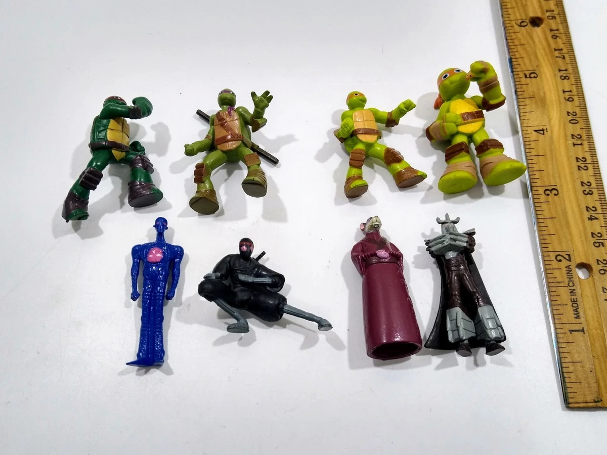 Miniature ninja sale turtle figures
