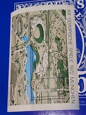 Germany Unused Souvenir Sheet XX Olympische Spiele 1972 Munchen Scott B489 - #F2