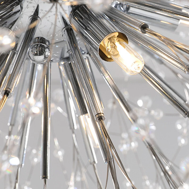 Crystal Lamp Bedroom Ceiling Lights Hallway Ceiling Lighting Home Pendant Light - Image 3 of 4