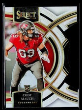 Cody Mauch 2023 Select Silver Prizms Die Cuts #133 RC Tampa Bay Buccaneers