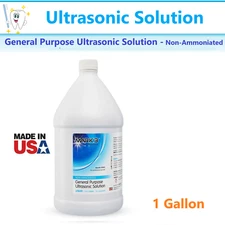 Dental General Purpose Ultrasonic Solution Cleaner Non-Ammoniated, 1 Gl Made USA