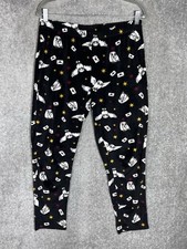 Harry Potter Wizarding World Hedwig Fleece Lounge Pajama Pants Women Size M 8-10