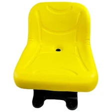 E-AM131801 Yellow Seat W/15" Back for John Deere 325, 335, 345, 355D, GT225,+++