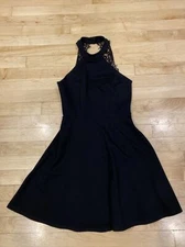 Lulus Women's Black Sleeveless Midi Dress Size XS