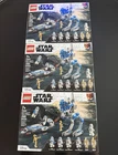 LEGO Star Wars 75280 501st Legion Clone Troopers Battle Pack NEW SEALED Lot of 3