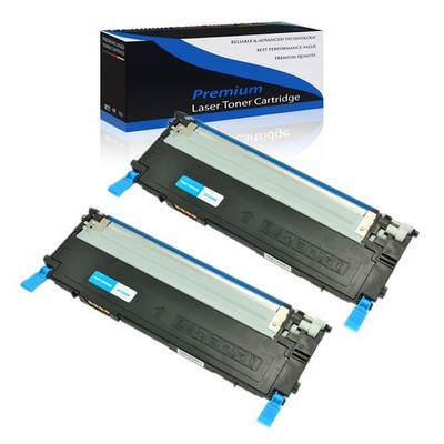 2PK CLT-C409S Cyan Toner for Samsung CLX-3175 CLX-3175n CLX-3170n CLP-310n