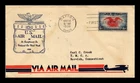 US COVER NATIONAL AIR MAIL WEEK FIRST DAY ISSUE SCOTT C23 DAYTON OHIO