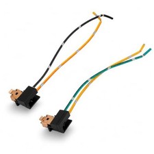 2pcs H1 Connector, Headlight Wiring Harness, 12v-24v Fog Light Bulb Socket