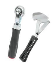 2 Pcs Tire Repair Tools Tire Patch Roller And Scraper For Car Truck Motorcycle