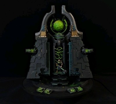 COMMISSION painted Necron Monolith magnetized Warhammer 40k | eBay
