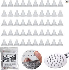 50 Pack Rain Shower Head Nozzles Replacement Universal Shower Heads Nozzle In