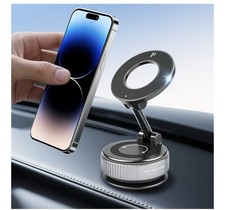 360  Rotation Magnetic Phone Holder Foldable Car Mount Stand Dashboard Universal