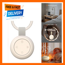 Portable Baby Sound Machine with 20 Soothing White Noise USB-C Rechargeable