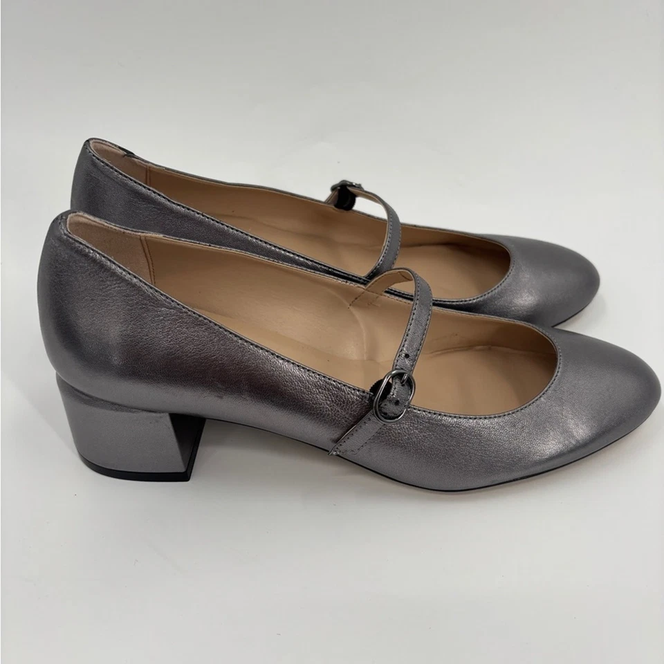 Туфли-лодочки Stuart Weitzman Gabby на блочном каблуке Mary Jane 10 - Изображение 4 из 4