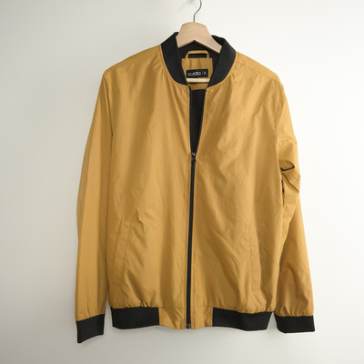 Zudio Men s S. Yellow Unstoppable Energy Freedom Graphic Print Fashion Jacket