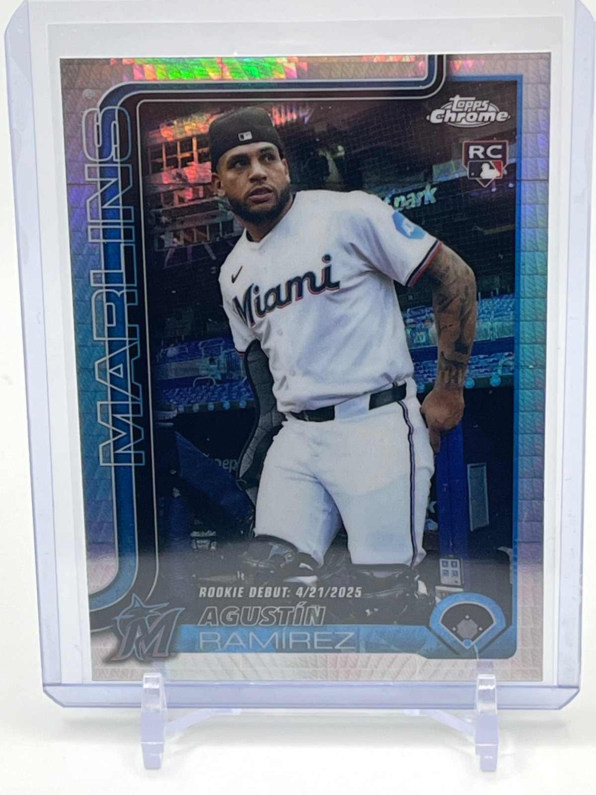 Agustin Ramirez 2025 Topps Chrome Update #USC38 Prism
