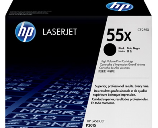 🖨️ HP 55X / CE255X TONER – BLACK – HIGH YIELD – P3015 M521 M525 – 1PK ...