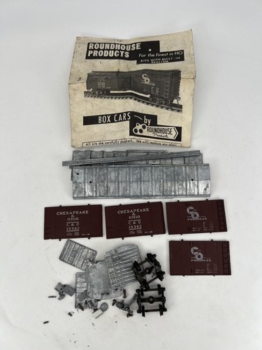 Roundhouse #15362 Escala HO Caja Coche Kit Sin Montar Chesapeake Ohio | Zustand: Used