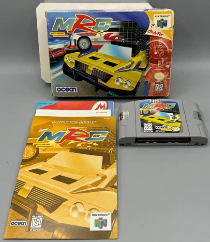 MRC Multi Racing Championship Nintendo 64 N64 CIB Complete W/ Manual Authentic