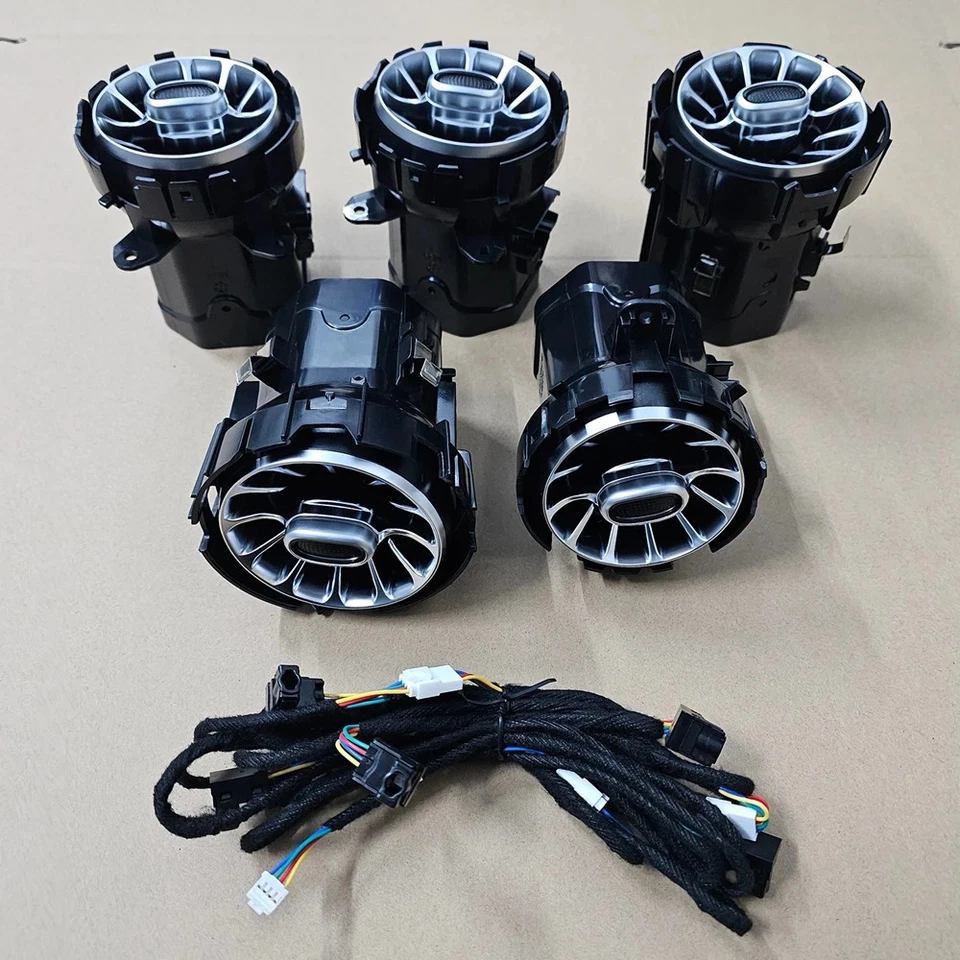 Upgrade 64 Colors Ambient Lighting for Mercedes Benz A/CLA A200 A180 W177 W118 Foto 4 de 4