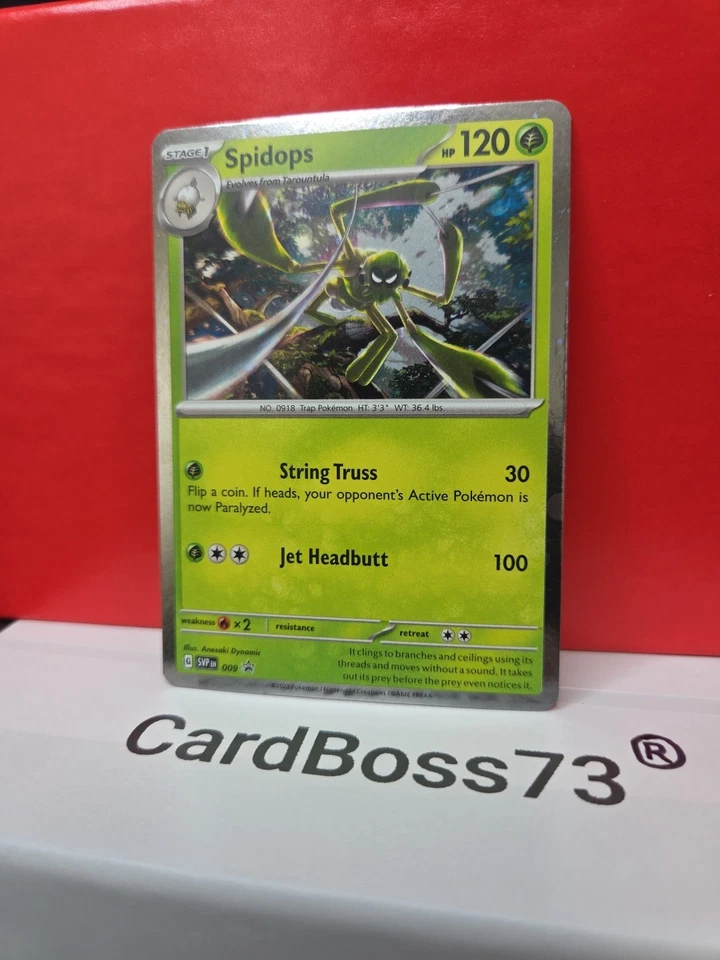 Spidops 009 Sv: Scarlet & Violet Promo Cards Holo - Image 3 of 4