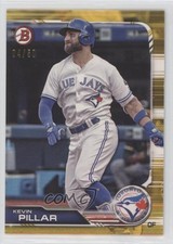 2019 Bowman Gold 4/50 Kevin Pillar #95 0b0