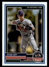 2023 Panini USA Baseball Stars & Stripes #44 DYLAN CUPP Optichrome Rookie