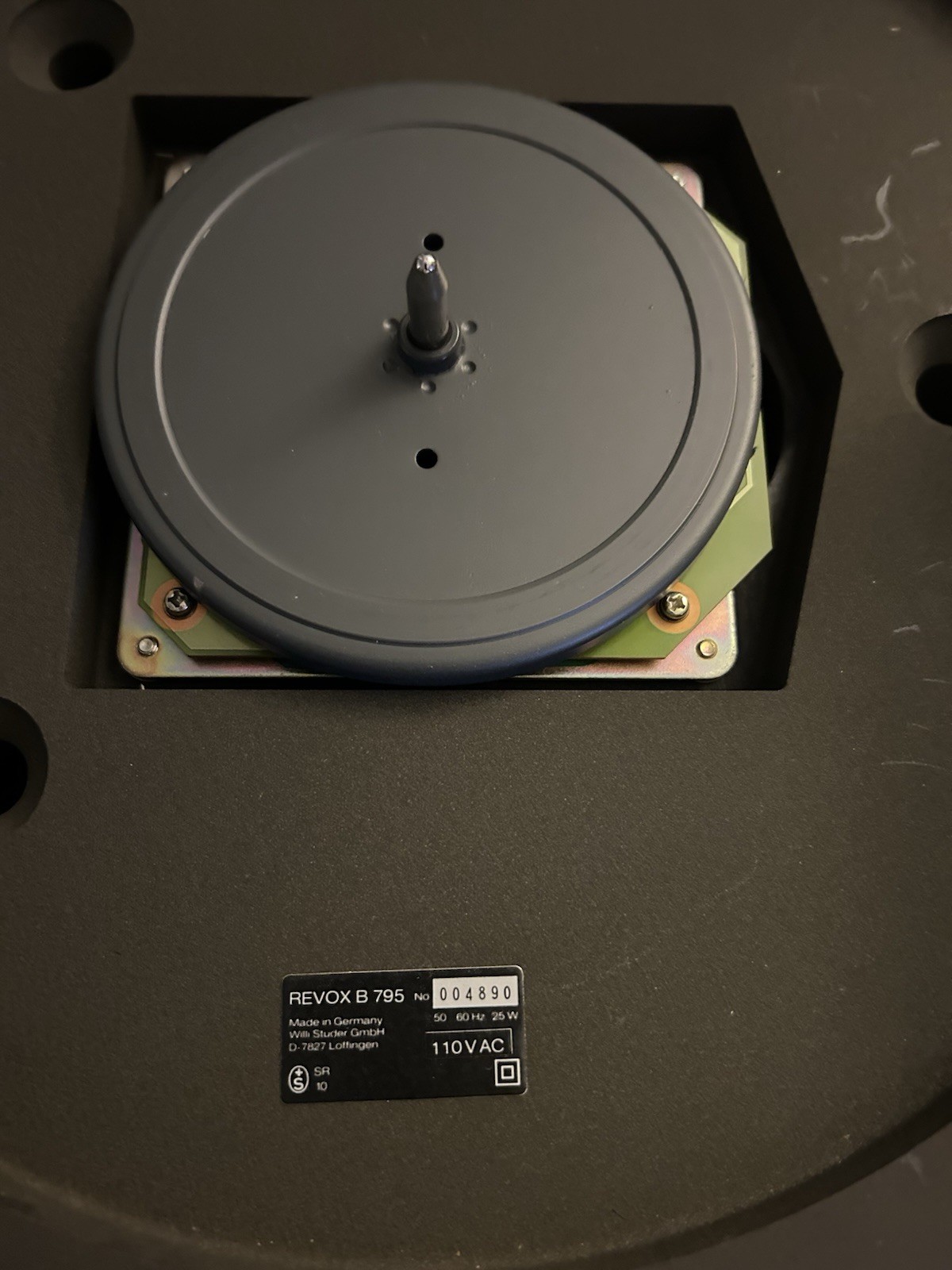 Revox B795 Vintage State Of The Art Tangential Turntable Serviced/Maintain