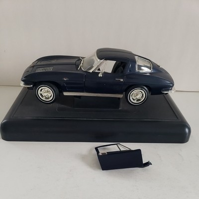 Ertl American Muscle 1963 Corvette Stingray 1/18 Daytona Blue USED