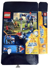 LEGO 70327 Nexo Knights: The King's Mech Empty Box