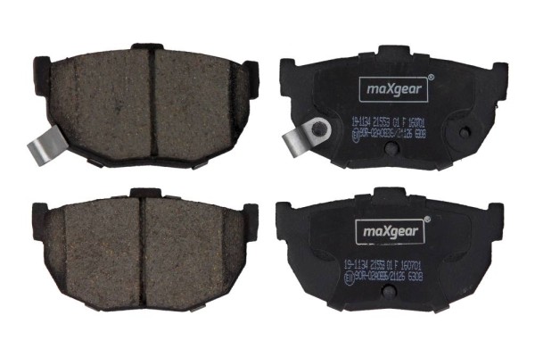 Maxgear 19-1134 Bremsbelag Set,Scheibenbremse FüR Hyundai,Hyundai (Beijing) Jac-image