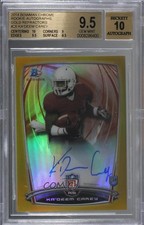 2014 Bowman Gold Border 75/75 Ka'Deem Carey #26 BGS 9.5 GEM MINT Auto a2v