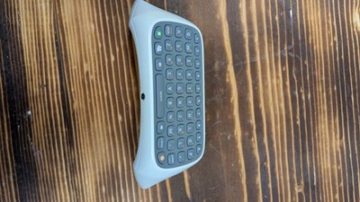 OEM Xbox 360 Keyboard Chatpad White Controller Attachment Xbox 360