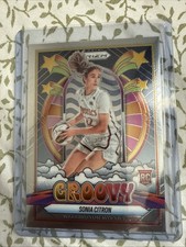 Panini 2025 Prizm WNBA Sonia Citron Groovy & Marvel Rookie Cards #13 Mystic