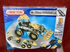 New Old Stock SEALED Erector Meccano Multi Models 3 Models One Box 2520 Set 