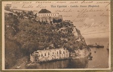 Campania Cartolina Paesaggistica Napoli  Vico Equense Viaggiata Anno 1920